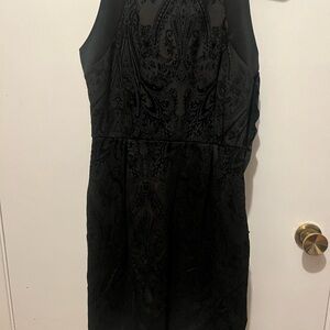 Elegant Black Sleeveless Dress